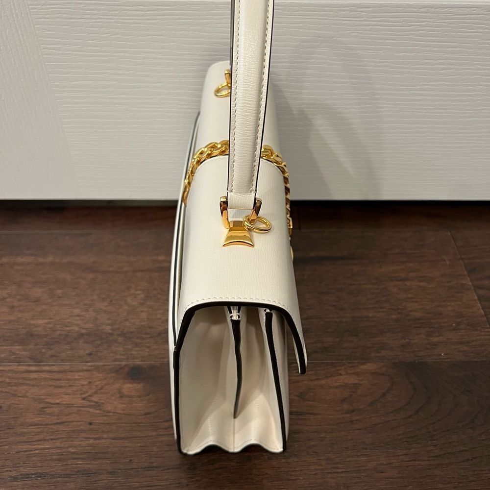 - Used once Gucci Sylvie 1969 small leather shoulder bag - Picture 5 of 11